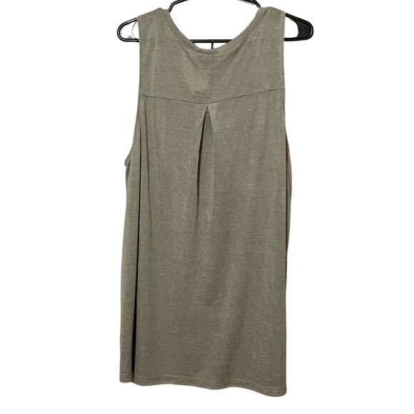 TORRD WOMEN'S SIZE 2 (18/20) SEAGRASS V NECK SWING TANK SUPER SOFT LIGHT NWT - Picture 2 of 8